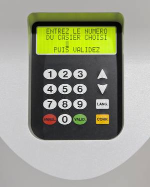 serrure informatise pour vestiaire sportif