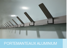 Portemanteaux aluminium